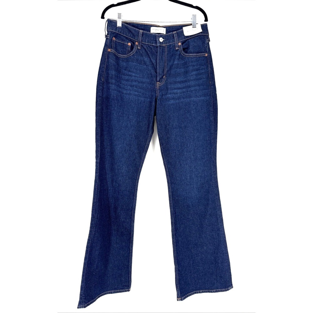 Abercrombie & Fitch  AFXKP High Rise Bootcut Jeans 30 Long Blue NWT